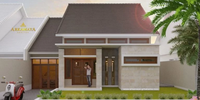 JASA ARSITEK BANYUWANGI - Jasa Desain Bangun Rumah - Arkamaya Arsitek Kontraktor Jogja - Rumah 1 Lantai 115m2 - Bpk. Zainal Abidin BANYUWANGI