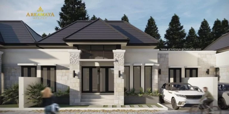 JASA ARSITEK YOGYAKARTA - Jasa Desain Bangun Rumah - Arkamaya Arsitek Kontraktor Jogja - Rumah 1 Lantai 60m2 - Bpk. Anang Sugiyono SLEMAN