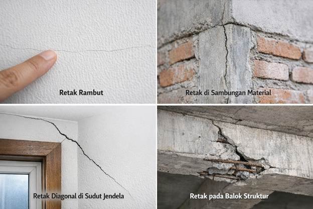 Apakah Semua Retak Dinding Itu Berbahaya?