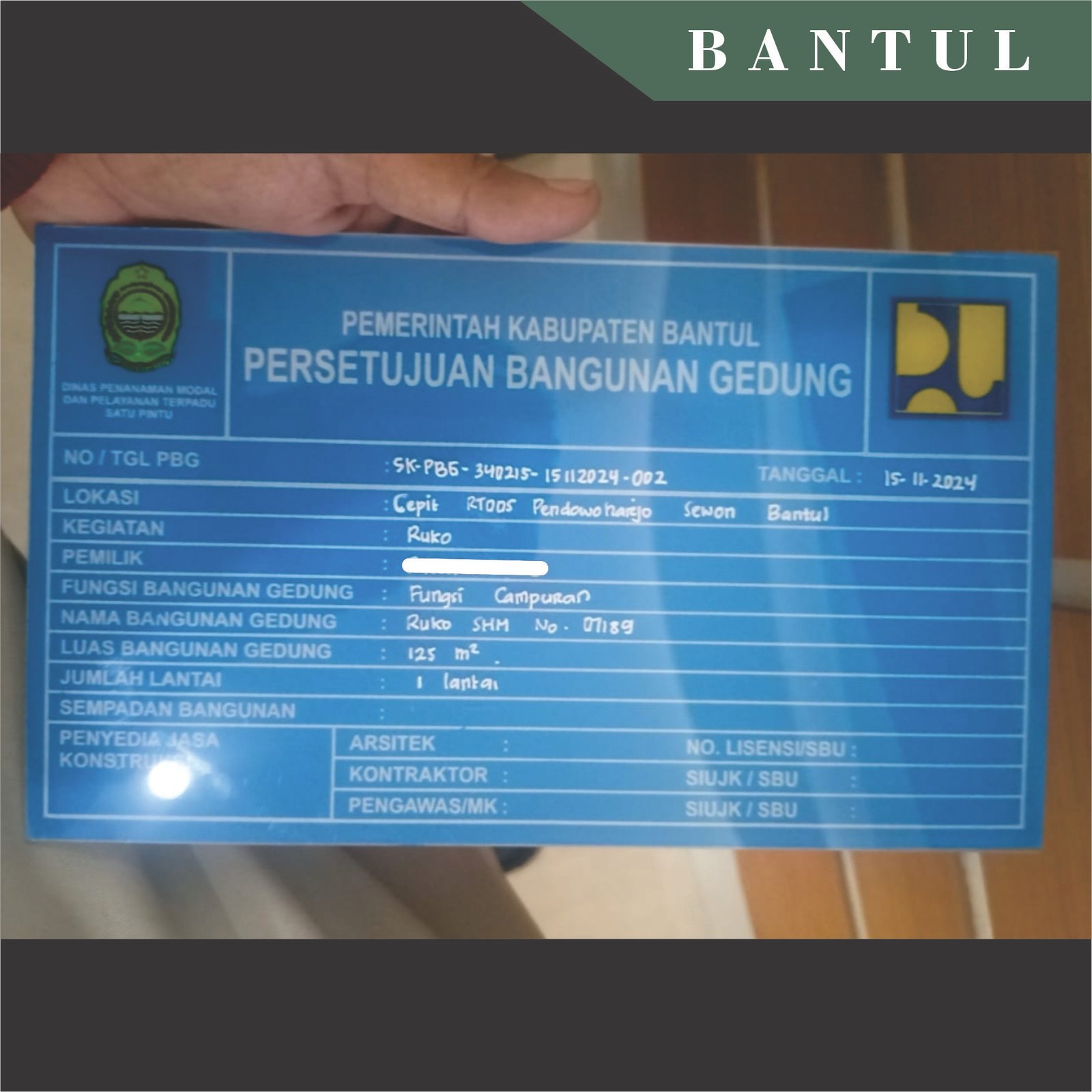 jasa imb pbg bantul