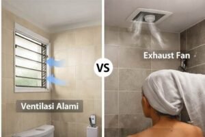 Read more about the article Apakah Kamar Mandi Tanpa Ventilasi Tidak Masalah Selama Ada Exhaust Fan?