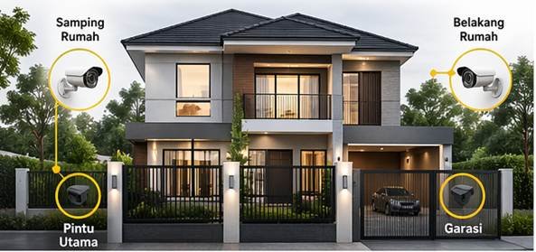 Apakah CCTV Rumah Sudah Cukup untuk Menjamin Keamanan Hunian