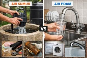 Read more about the article Benarkah Air Sumur Lebih Hemat Dibandingkan Air PDAM? Ini Faktanya