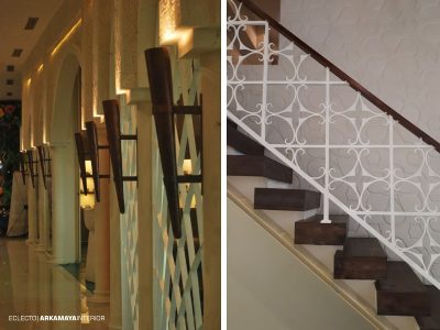 INTERIOR FURNITURE - Proyek Desain & Pelaksanaan Interior ALHAMBRA Spa-Bistro 2 Lantai - Mr. Waqqas Hartono Mall JOGJA