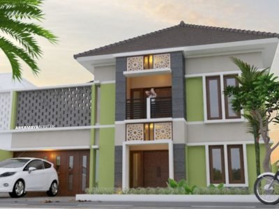 JASA ARSITEK MAKASSAR - Proyek Desain Rumah Tinggal Bertingkat 265m2 - Bpk. Andi Tridika MAKASSAR - Jasa Desain Bangun Rumah - Arkamaya Arsitek Kontraktor Jogja