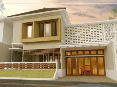JASA ARSITEK TEGAL - Proyek Desain Rumah Tinggal Bertingkat 533m2 - Bpk. Mukmin Yaman TEGAL - Jasa Desain Bangun Rumah - Arkamaya Arsitek Kontraktor Jogja
